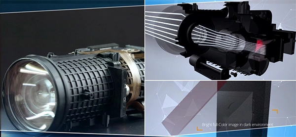 低照度フルカラーイメージングで暗所でも鮮明な色彩再現を実現